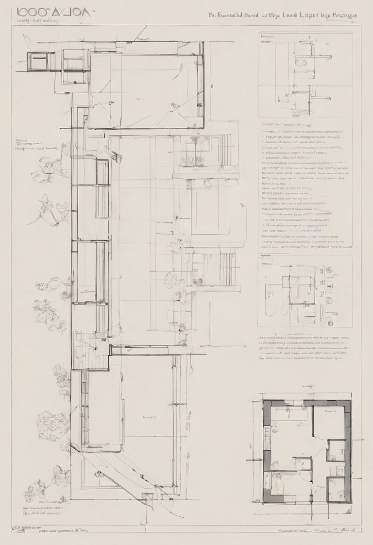 Coordinated lighting drawings and fixture schedule beside ceiling installation details