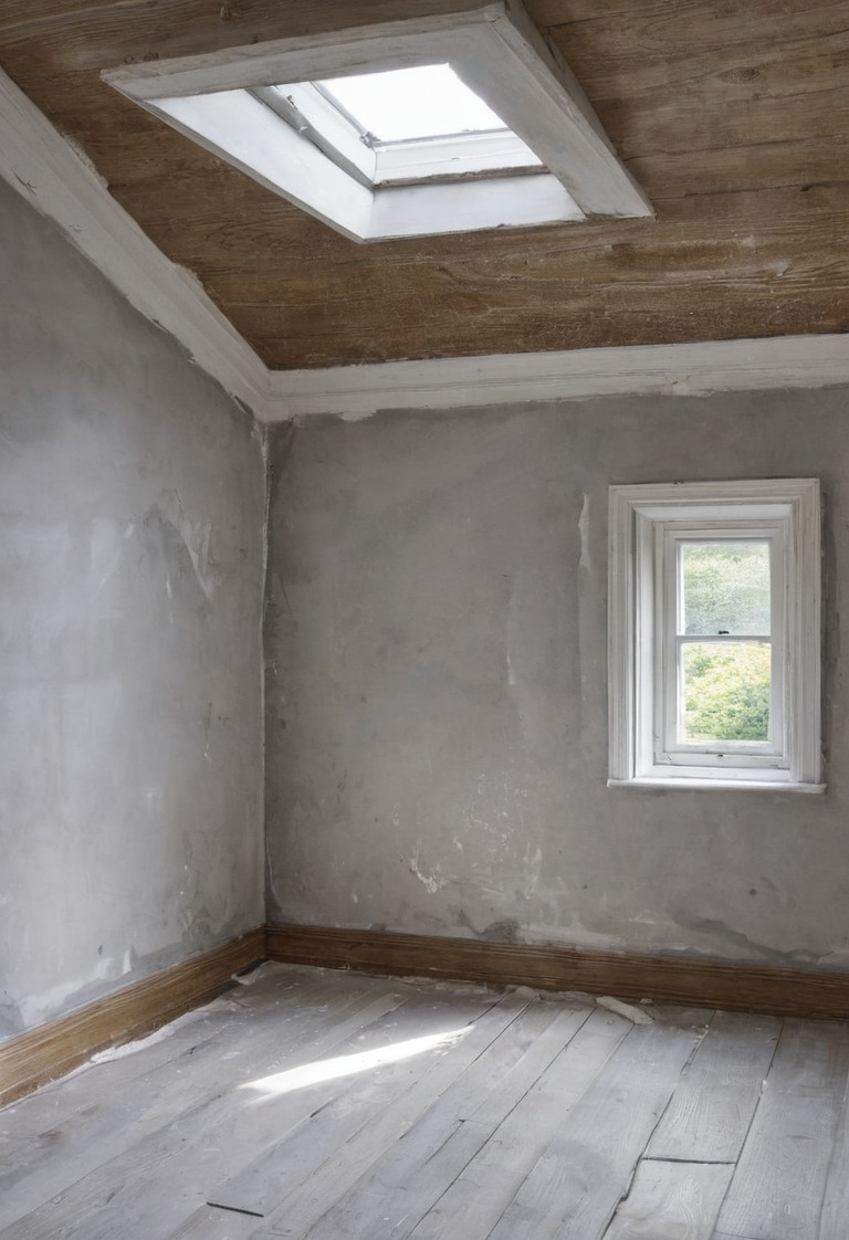 Wall repair patches sealed with primer before application of the finish paint